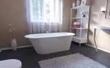 Aquatica Inflection A F Wht Freestanding Stone Bathtub (5)